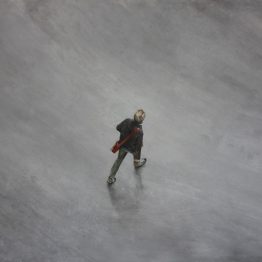"Going Nowhere", oil on canvas, 162 x 114 cm. Jose Antonio Ochoa